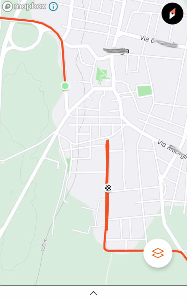 Strava con la privasi impostata