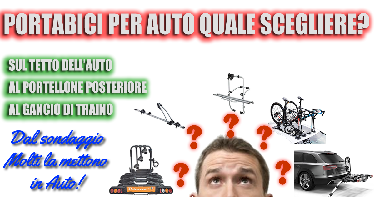 Come portare la Bici sempre con te? Portabici per auto, scegli il