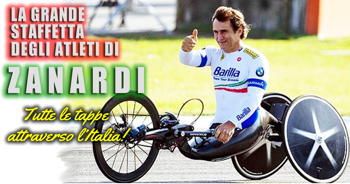 La staffetta di Zanardi